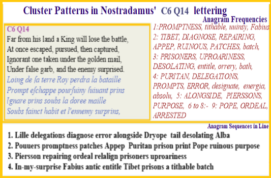  Nostradamus Centuries 2 Quatrain 53  Prisoners uproariness criticala time of Appep comet desolation