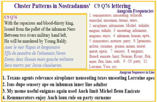  Nostradamus Centuries 9 Quatrain 76  