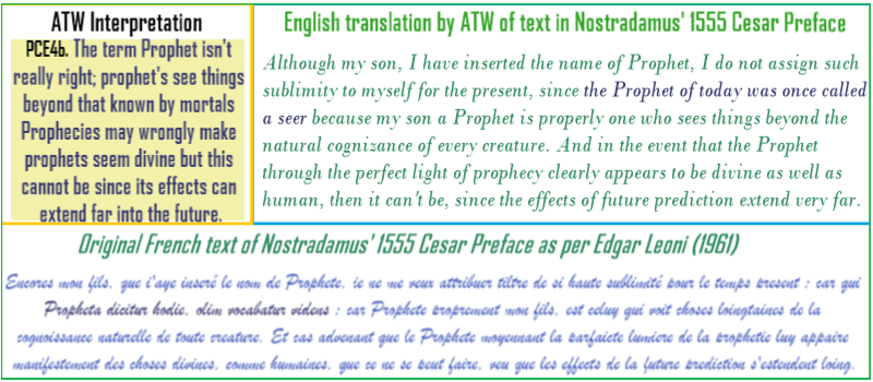 1555 Cesar Preface 4b Mortals cannot be prophets agents reponsible