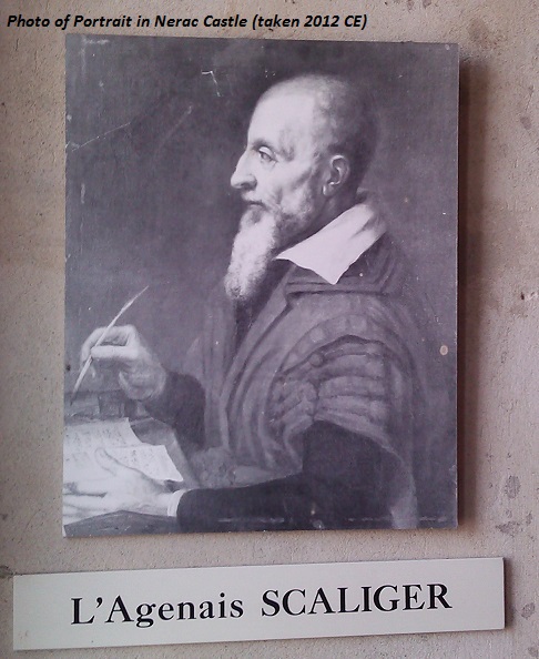 Jules Scaliger physician to Nerac Court