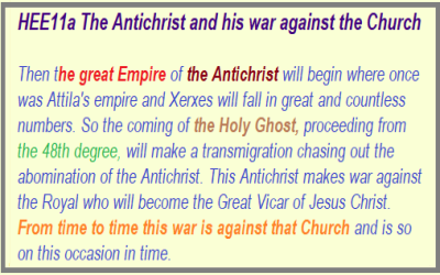 Empire Church Antichrist Nostradamus Epistle quote