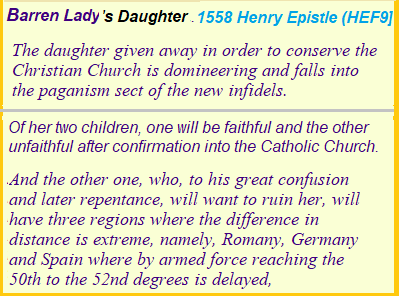 Epistle quote for two children Barren Lady Daughter two children